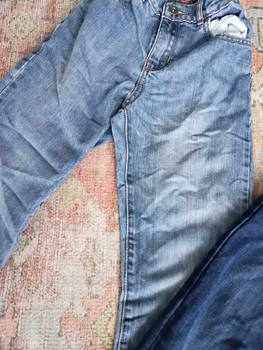 Two-tone Kids Jeans Duo — Light Wash & Dark Indigo BUNDLE
